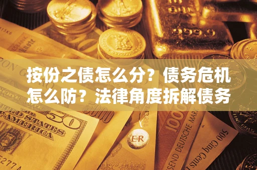 武汉按份之债怎么分？债务危机怎么防？法律角度拆解债务分配与风险自保指南