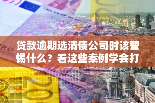 武汉贷款逾期选清债公司时该警惕什么？看这些案例学会打翻身仗
