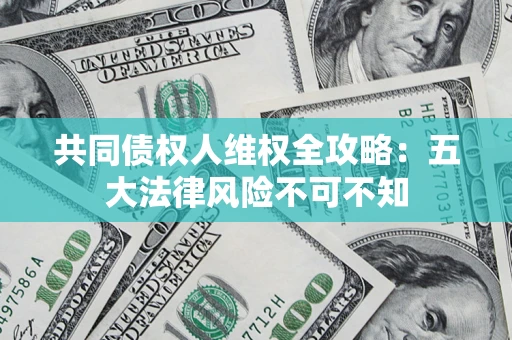 武汉共同债权人维权全攻略：五大法律风险不可不知