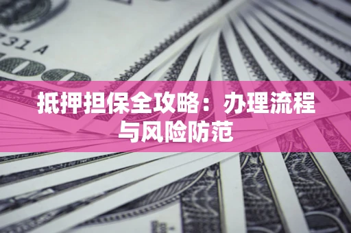武汉抵押担保全攻略：办理流程与风险防范