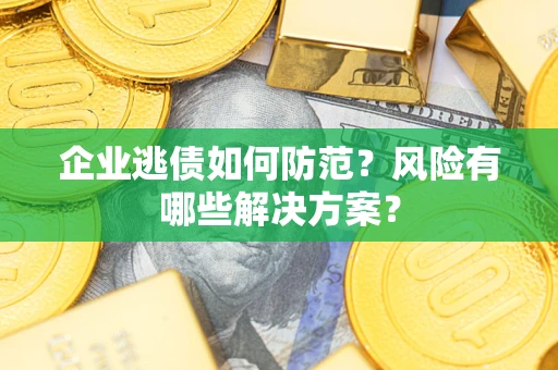 武汉企业逃债如何防范？风险有哪些解决方案？