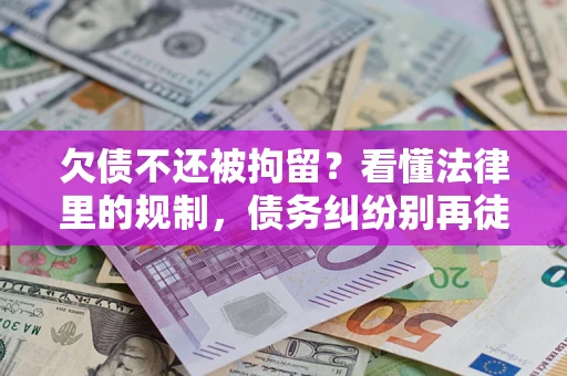 武汉欠债不还被拘留？看懂法律里的规制，债务纠纷别再徒劳奔波
