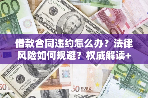 武汉借款合同违约怎么办？法律风险如何规避？权威解读+实用指南