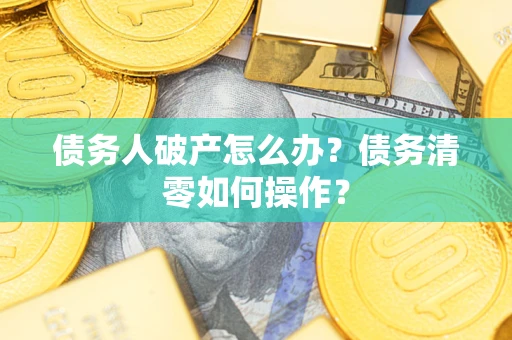 武汉债务人破产怎么办？债务清零如何操作？