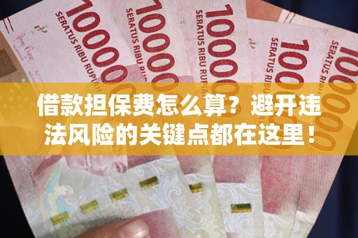 武汉借款担保费怎么算？避开违法风险的关键点都在这里！