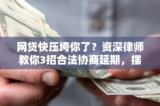 武汉网贷快压垮你了？资深律师教你3招合法协商延期，摆脱暴力催收！