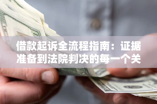 武汉借款起诉全流程指南：证据准备到法院判决的每一个关键步骤