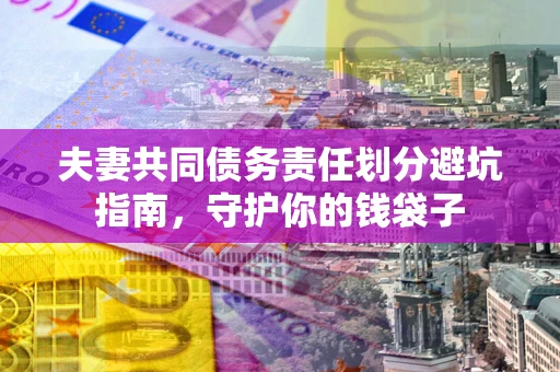武汉夫妻共同债务责任划分避坑指南，守护你的钱袋子